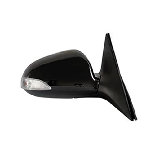Rétroviseur Elantra 2008-2010 noir avec clignotant LED intégré