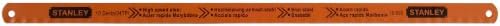 Stanley High Speed Steel Molybdenium Hacksaw Blades (2) 0 15 906