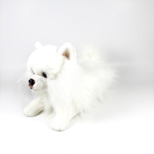 Peluche Pomerania Tumbado de la Fundación Bocalán el Primer Abrazo del Bebé