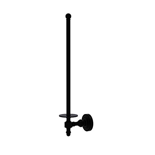 Allied Brass RD-24U/12-BKM Retro Dot Collection Wall Mounted Paper Towel Holder, Matte Black