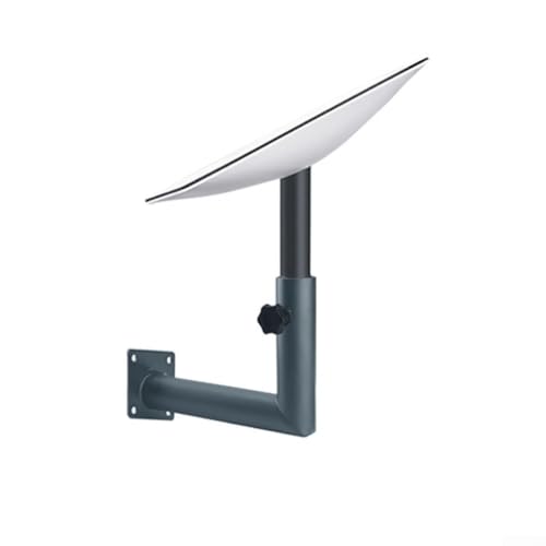 ZiStarlilife For Starlink Satellite Wall Mount Support Bracket Metal Installation Kit Short Mount Holder For Rectangular Dish Satellite Antenna System