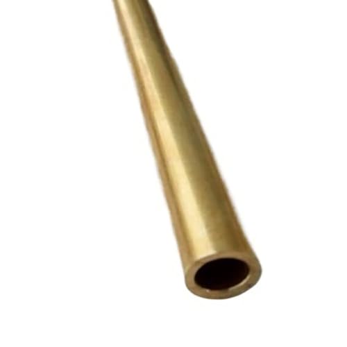 WUDOLI 500mm Length Yellow Brass Tube Capillary copper tube Hollow Industrial Pipe Tubes OD5.5mm 6mm 6.5mm 7.5mm ID 3.5mm 4mm 5mm 6mm 7mm Industry(6.0x0.3x5.4x500mm)