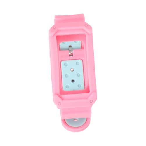 ETHZZLE Bracelet Strap Pink Light Blue Silicone Band Easy to Install Comfortable Fit