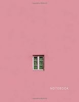 Notebook: Pink Windows Composition Notebook - Large 8.5 x 11 - College Ruled 110 Pages 1077105266 Book Cover