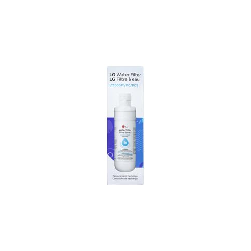 LG LT1000P - 6 Month / 200 Gallon Capacity Replacement Refrigerator Water Filter (NSF42, NSF53, and NSF401) ADQ74793501, ADQ75795105, AGF80300704, or AGF80300705 White - image 4