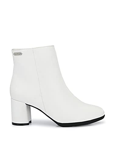 Image of Delize Womens Silver Ankle Boots 57010