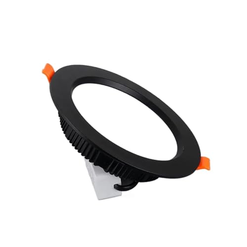 �X�}�[�g LED �_�E�����C�g �A���`�O���A ���^ �u���b�N/�z���C�g 110/220V Dimmabe �V�䃉���v �Q�� �L�b�`��(Warm light 3000K,Black,18W)