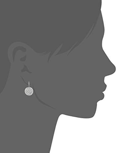 Image of Anne Klein Women's Drop Crystal Earrings, Statement Fashion Jewelry with Crystal Inspired Accents for Everyday and Evening Wear