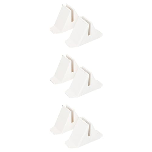6 Pcs Screen Base Plastic dividers Folding Bracket Fence Screen partition Room dividers feet Divider Accessory Thickened Divider Stand Room Partition Support Bases Home Accessory