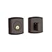 Baldwin 8285112 Soho Dead Bolt Exterior Door Hardware - Venetian Bronze