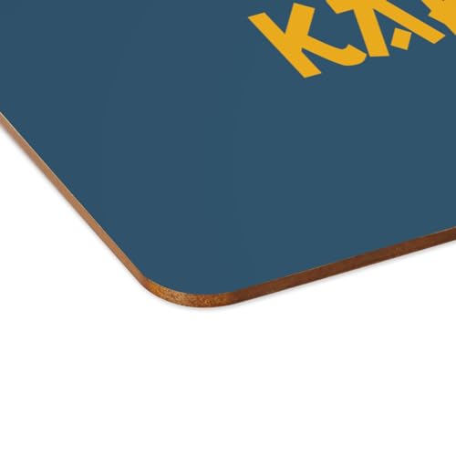 Sets de table karaté bleu pour repas de jeune sportif