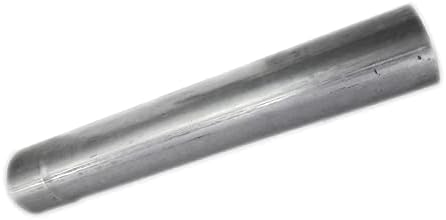1x 3" OD 1.5 FT Long Straight Exhaust Piping Tubing Tube Pipe Galvanized Steel