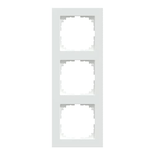 Merten System M Pure Frame, 3-Gang, Active White/MEG4030 3625