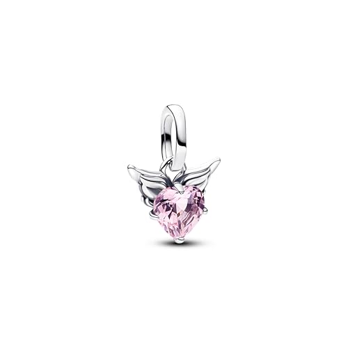 Mini colgante PANDORA ME 793626C02 de plata de ley y cristal artesanal
