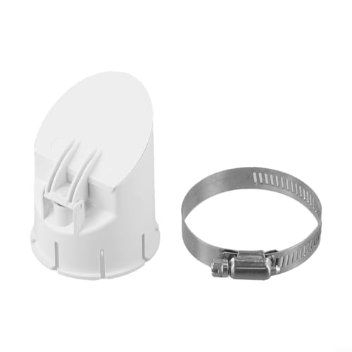 Tapa de desagüe de tubo PVC con válvula antiolor 160mm miniatura 1