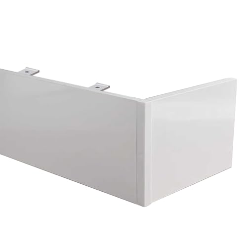 Cantonnière de rideau occultante de fixation plafond pour supprimer le jour en haut des rideaux