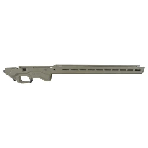 MDT Acc CZ 455 Rimfire RH ODG Chassis, Durable Gun Stock, Olive Drab Green (104455-ODG)