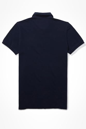 American Eagle Outfitters Men's Solid Slim Fit Polo Shirt
