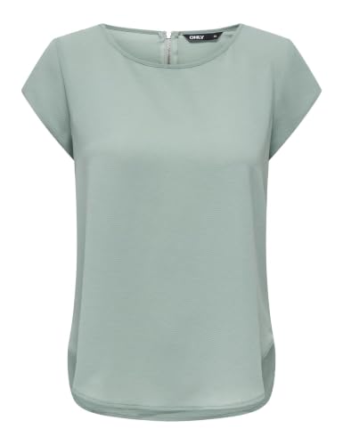 ONLY Damen Onlvic S/S Solid Noos Ptm Top, Jadeite, 38 EU – Ansicht 1