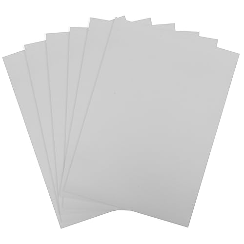 HOMSFOU 20Pcs Thickened Watercolor Paper for DIY Crafts Hot Press Drawing for Beginners and Art Projects Lightweight and Portable High Class Paper