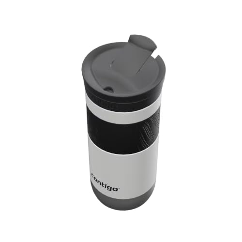 Image of Contigo Byron 2.0 Snapseal Travel Mug - Premium Stainless Steel Insulated Coffee Mug with Leakproof Lid, 470 ml Thermal Vacuum Flask for Hot & Cold Beverages