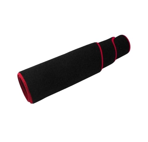 Tapis de tableau de bord MG 5 pare-soleil rouge fini les fissures de chaleur