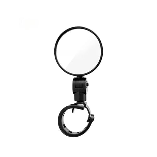 Rétroviseur moto grand angle convexe à rotation 360 pour éliminer les angles morts sur guidon