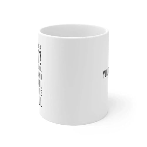 Image of Panvola Personalized Why Did I Become A Pilot Customized Pilot Coffee Mug 11 oz White