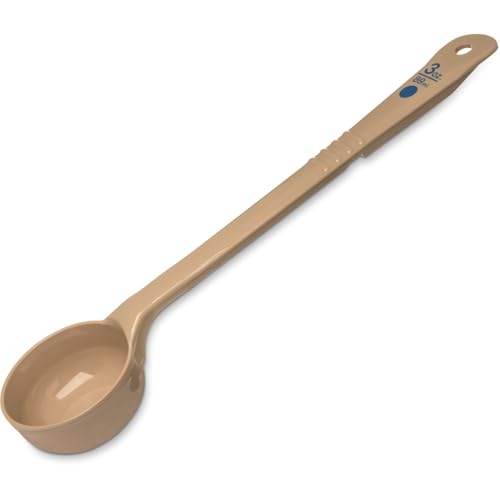Image of Carlisle FoodService Products Long Handle Measuring Spoon 3 Ounces Beige