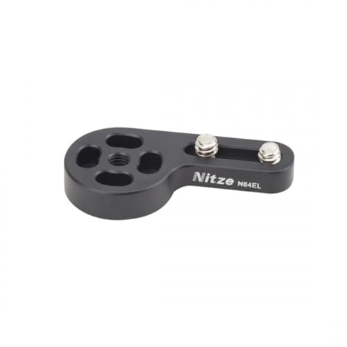 Image of Nitze ARRI Rosette Mount (Left) - N64-EL with 1 /4 inch-20 Threaded Holes,for Camera Monitor Cages