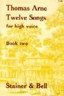 Twelve Songs for High Voice, Book 2 0852494629 Book Cover