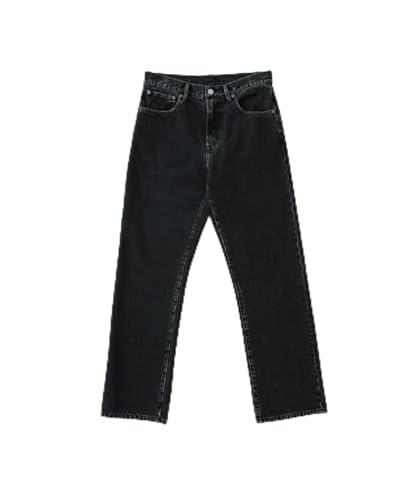 [�A�[�o�����T�[�`] �p���c �W�[���Y 13.5oz DENIM STRAIGHT PANTS �����Y URA6-14B001 BLACK M
