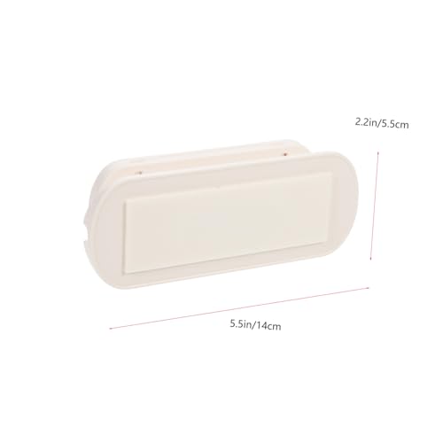 Soporte resistente para tira de cables para escritorio organizador de cables gestión de cables montaje bajo escritorio para regleta miniatura 2