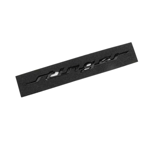 Image of GT Stlnger Rear Trunk Lettering Nameplate Badge -Black（19cm）