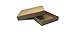 Brown Cardboard Kraft Apparel Decorative Gift Boxes with Lids for Clothing and Gifts, 11x8.5x1.75 (10 Pack) | MagicWater Supply