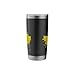 Dortmund Skyline Black Yellow Painting Art Love Dortmund Stainless Steel Insulated Tumbler