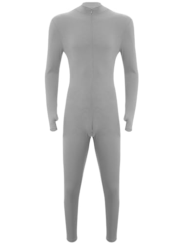 iiniim Mens Long Sleeve Henley Jumpsuit One Piece Pajama Thermal Union Suit Unitard Shapewear3