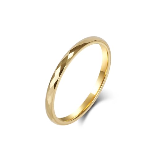 Bague fiançailles homme tungstène or idée cadeau mariage taille 66.5