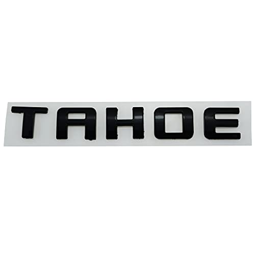 Image of 1Pc Rear Trunk Emblems Letter Badge Nameplate Compatible with Tahoe 2007-2019 (Glossy Shiny)