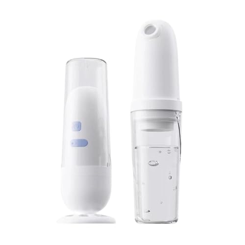 Dispositivo de lavado personal – Pulverizador de agua inalámbrico, boquilla de limpieza ajustable con alta potencia, unidad compacta recargable, estructura fácil de transportar, para adultos en