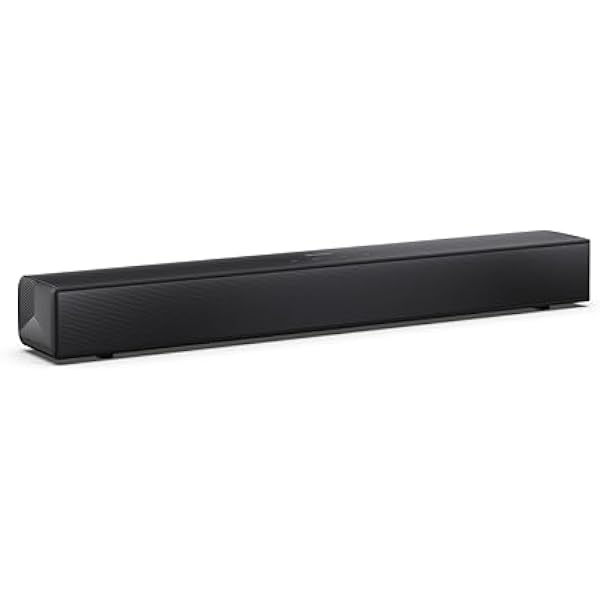SHARP HT-SB121 2.0-канальный саундбар - ROKU Ready, максимальная выходная мощность 120 Вт, Bluetooth 5.3, HDMI ARC/CEC, воспроизведение через USB, настенное крепление, совместим со всеми телевизорами - черный