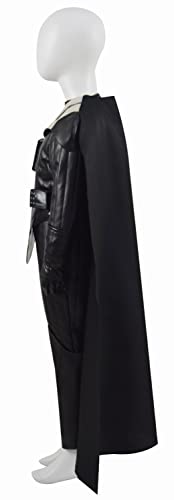 Liuyumin Kids Costume Anakin Skywalker Uniform Outfit Halloween Cosplay Suit (Black, X-Large) #TOP2
