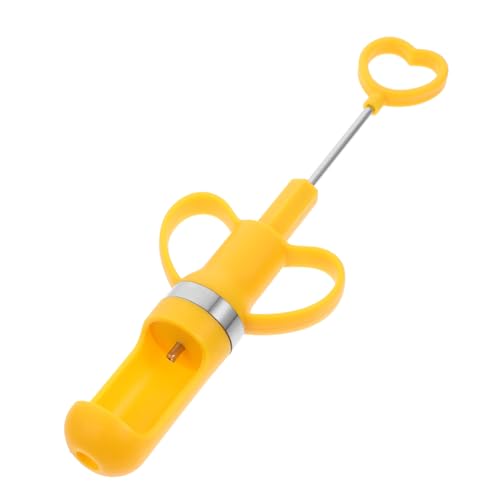 HOLIDYOYO Cherry Pitter Tool Cherry Core Versatile Fruit Pitting Tool for Red Dates and Olives Convenient Kitchen Gadget for Quick Fruit Prep Lemon