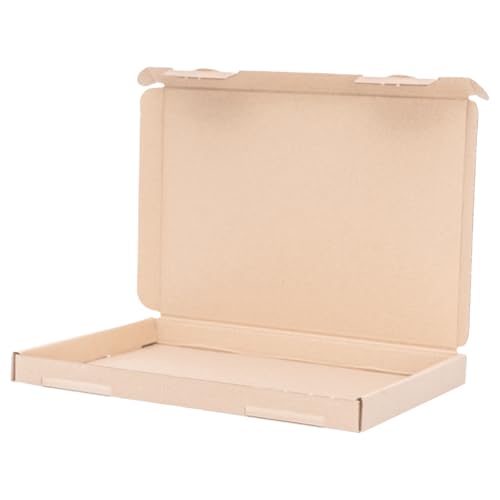 verpacking 100 boîtes postales carton extra plates 230 x 160 x 20 mm A5 brun - GB 1