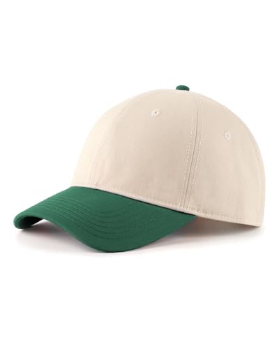 Image of XXL Baseball Cap For Big Heads, Soft Crown Washed Dad Hat, Oversized Denim Cap For Men Women Golf, Travel, Daily Wear