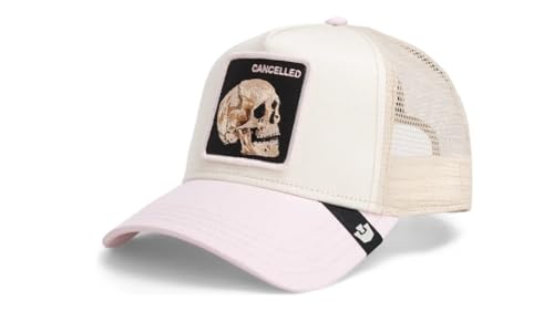 Casquette trucker Goorin Bros beige rose ajustable pour protéger du soleil avec style