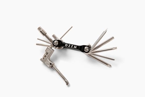 OZZM 10 in 1 Bike Tool With Chainbreaker, Bike Tool and Repair, Chain Repair Tool, Black