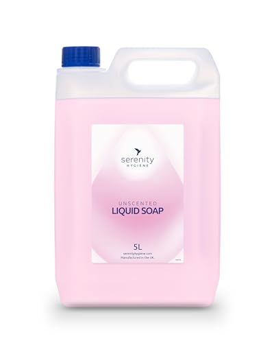 Savon liquide mains sans parfum Serenity Premium 5L anti tiraillement peau