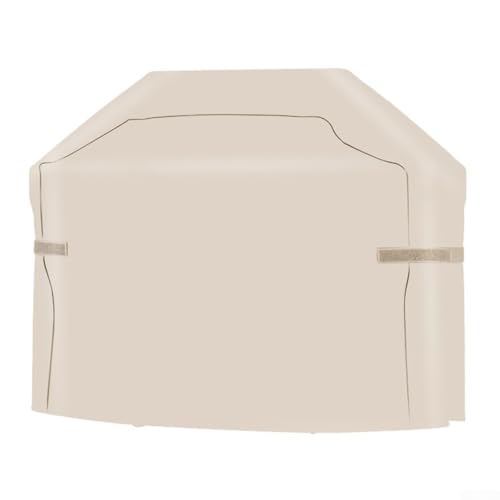Bulevisiter Cubierta resistente al agua para parrilla de gas Oxford 210D con bolsa de almacenamiento y correas de sujeción para barbacoas al aire libre, tamaños de 57 a 72 pulgadas (170 x 61 x 117 cm)
