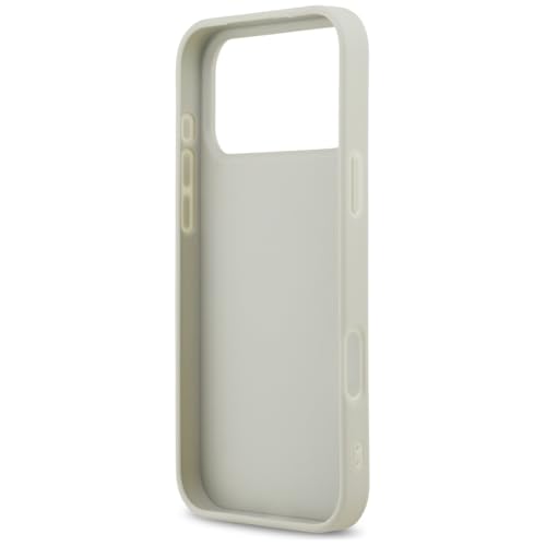 Coque de protection iPhone 17 Pro Max DKNY chic à rayures chic beige - 7